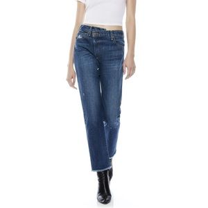 𝅺ALICE + Olivia Amazing Asymmetrical Jean Size 24